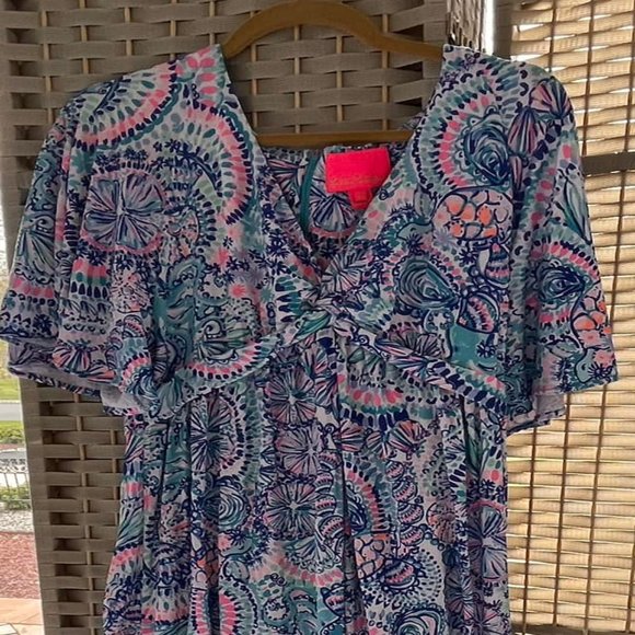 Lilly Pulitzer Minka Sleeved Maxi Dress - Picture 3 of 3
